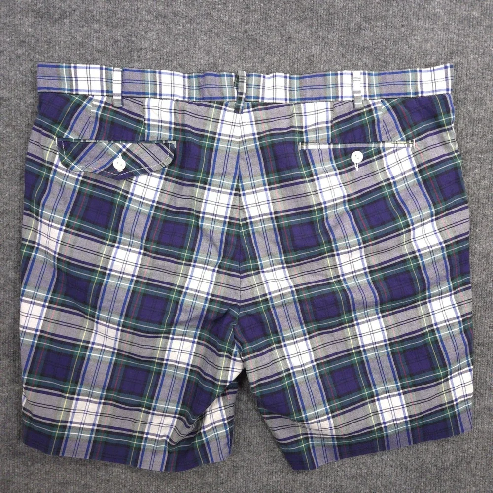 Polo Ralph Lauren Shorts Mens‎ 40 Tartan Plaid Chino Slim GI Fit Coin Pocket